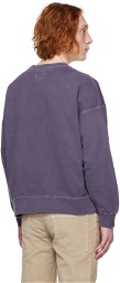 visvim Purple Jumbo Sweatshirt