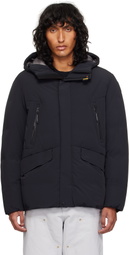 Parajumpers Black Kazu Down Jacket