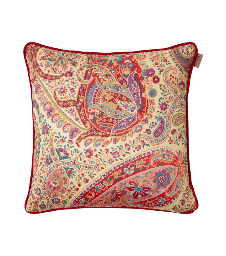 Photo: Etro Pegaso paisley cotton cushion