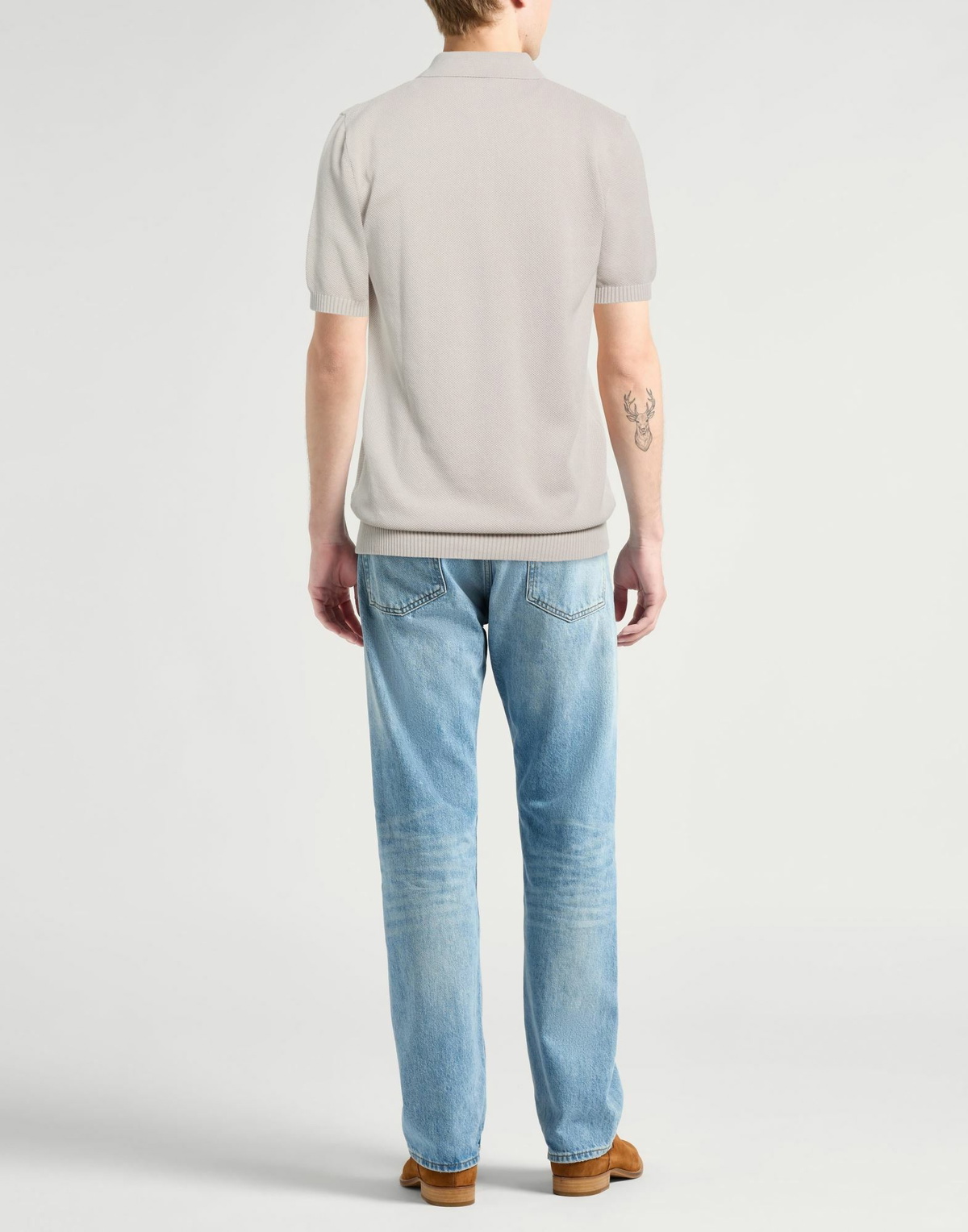 Boglioli Mens Sweater Cream