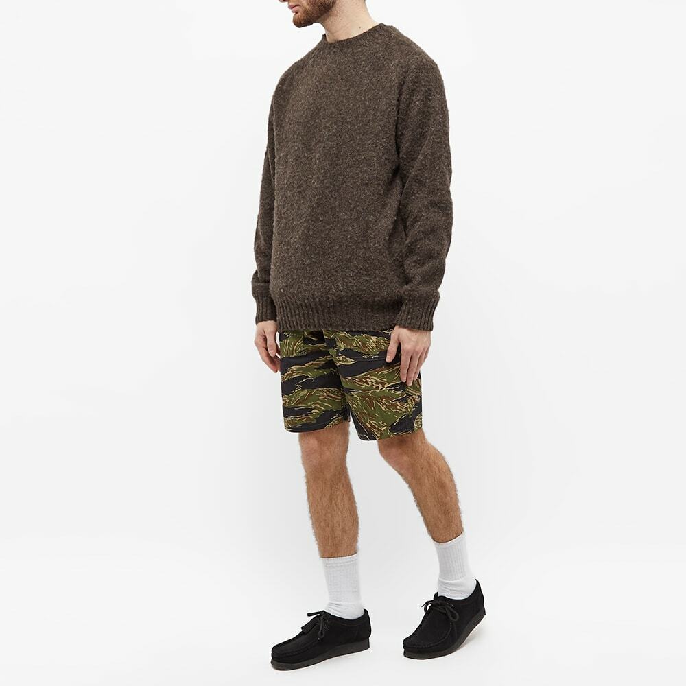 Stan Ray Men's Fatigue Short in Green Tiger Stripe