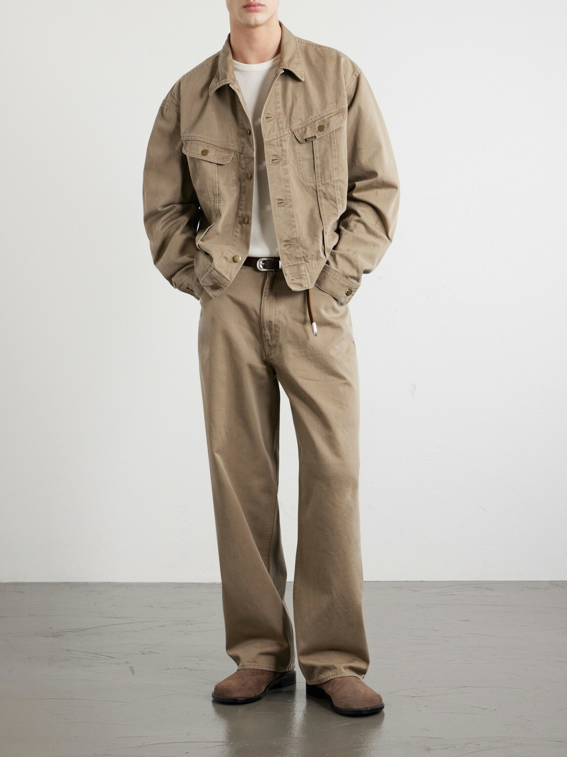 KAPITAL - Denim Jacket - Brown
