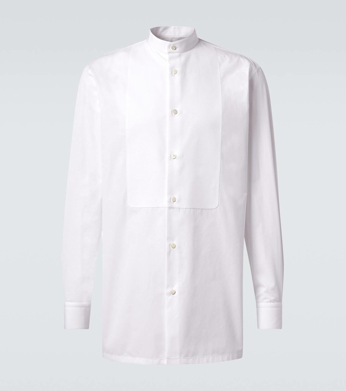 Loro Piana☆白シャツ☆ Loro Piana Cotton tuxedo shirt Loro Piana