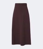 Joseph Helius jersey midi skirt
