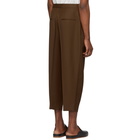 Haider Ackermann Brown Wool Classic Calder Trousers