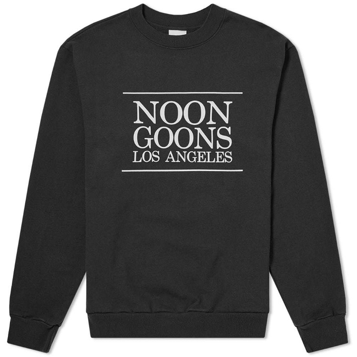 Photo: Noon Goons Los Angeles Logo Crew Sweat