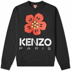 Kenzo Paris Men's Kenzo Boke Flower Crew Sweat in Black