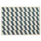 HAY Shift Kelim Rug - 140x200cm in Blue 