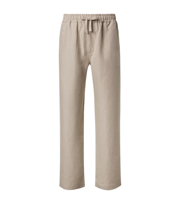 Photo: Saman Amel Linen wide-leg pants