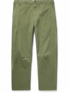 Nili Lotan - Carpenter Straight-Leg Cotton-Blend Twill Pants - Green