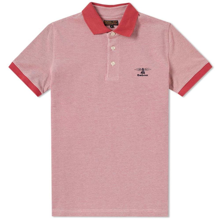 Photo: Barbour Peak Mix Polo Red