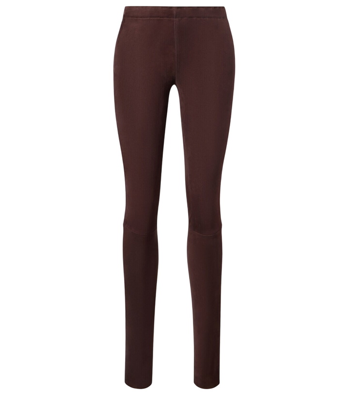 Photo: Stouls Carolyn mid-rise suede leggings