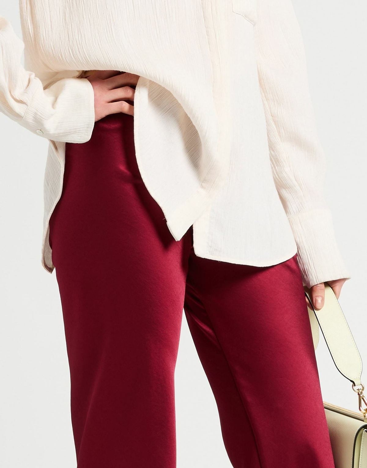 Jucca Womens Pants Burgundy