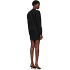 Jil Sander Black Crewneck Minidress