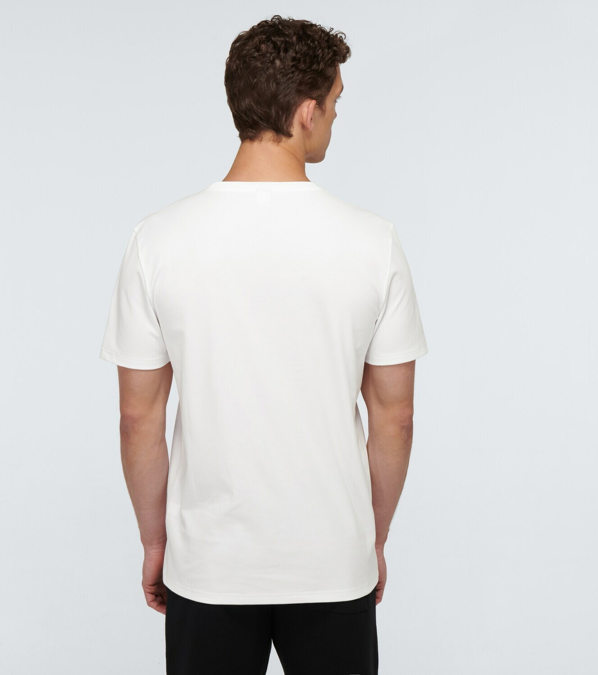 Berluti T-shirt with leather detail Berluti