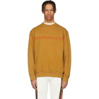 Eckhaus Latta Orange Logo Sweatshirt