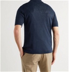 Lardini - Slim-Fit Linen Shirt - Blue