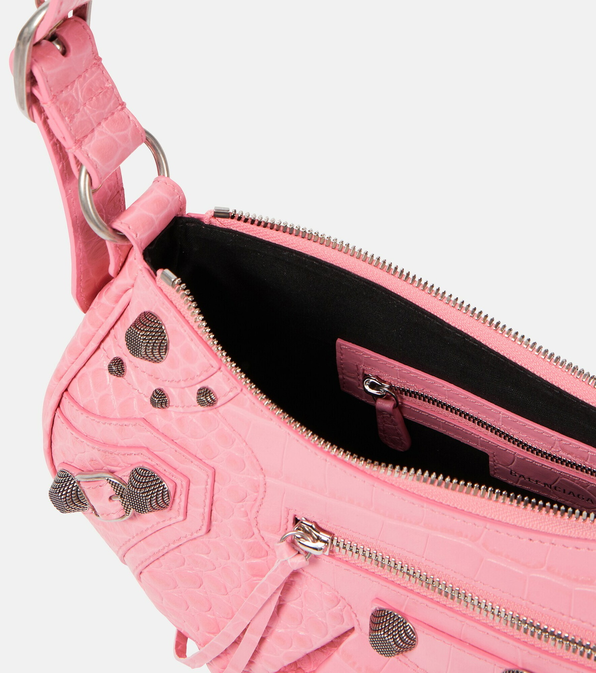ショルダーバッグ・ポシェット BALENCIAGA FUCHSIA SMALL LE CAGOLE SLING SHOULDER BAG Balenciaga Fuchsia Leather Le Cagole Xs Shoulder Bag