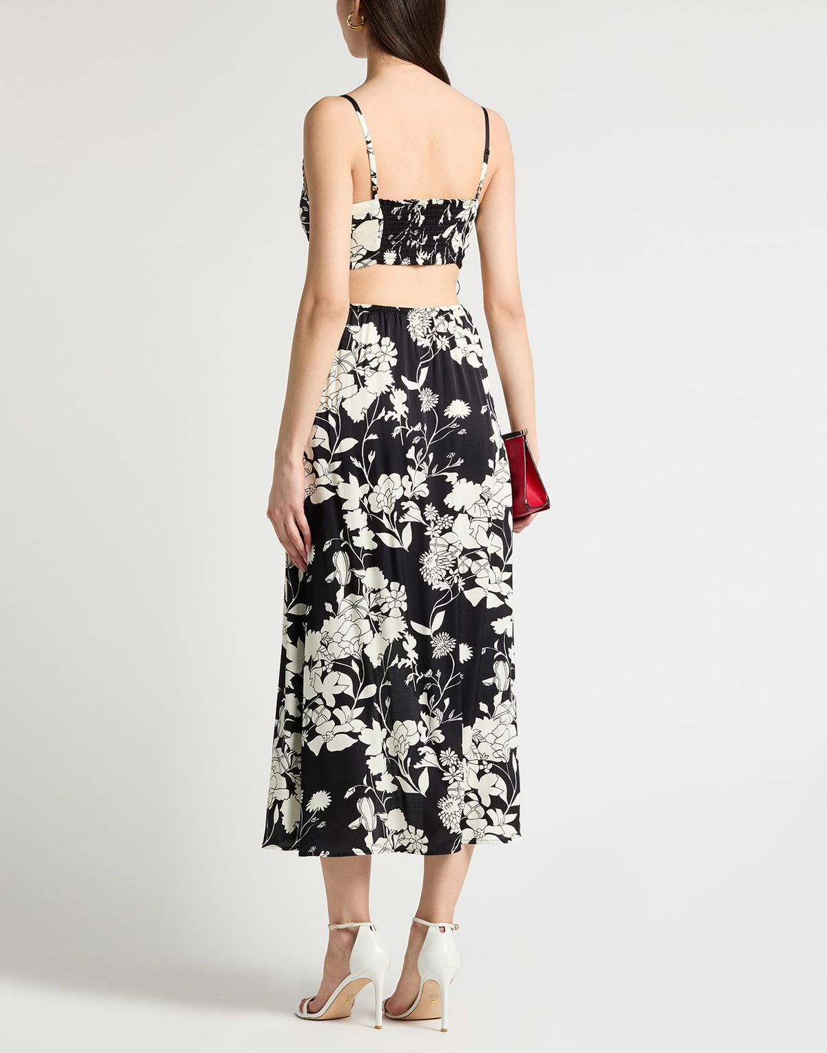 Maje Womens Maxi dress in Black