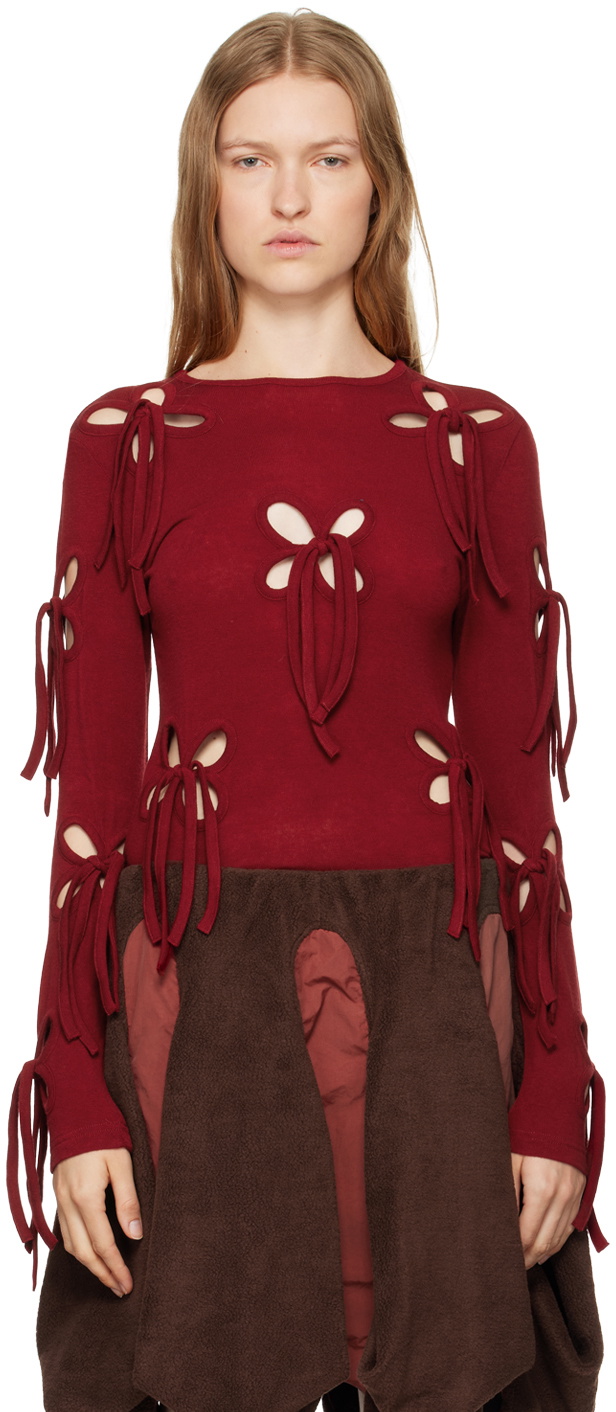 J.Kim Red Petal T-shirt