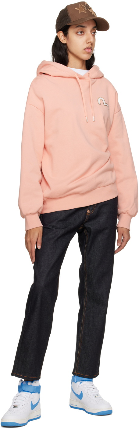 Evisu Pink Tattoo Koi Hoodie