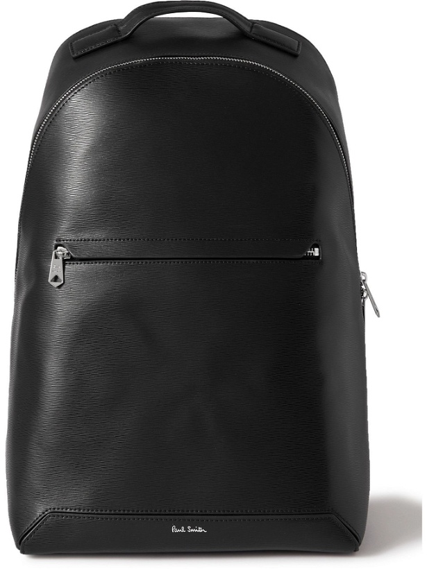 Photo: PAUL SMITH - Embossed Leather Backpack