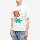 Jacquemus Men's Arty Leaf T-Shirt in White