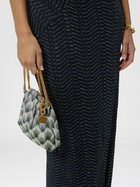 Missoni - Chain pouch in lamé viscose, Women, Green