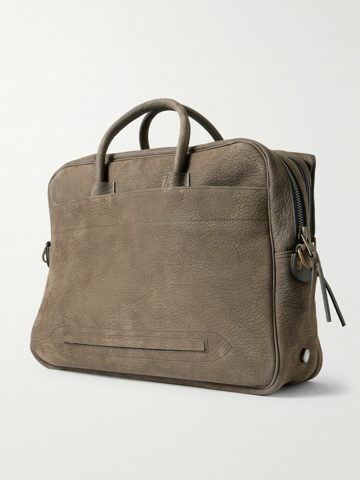 Bleu de Chauffe - Zeppo Full-Grain Nubuck Briefcase