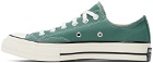 Converse Green Chuck 70 Low Top Sneakers