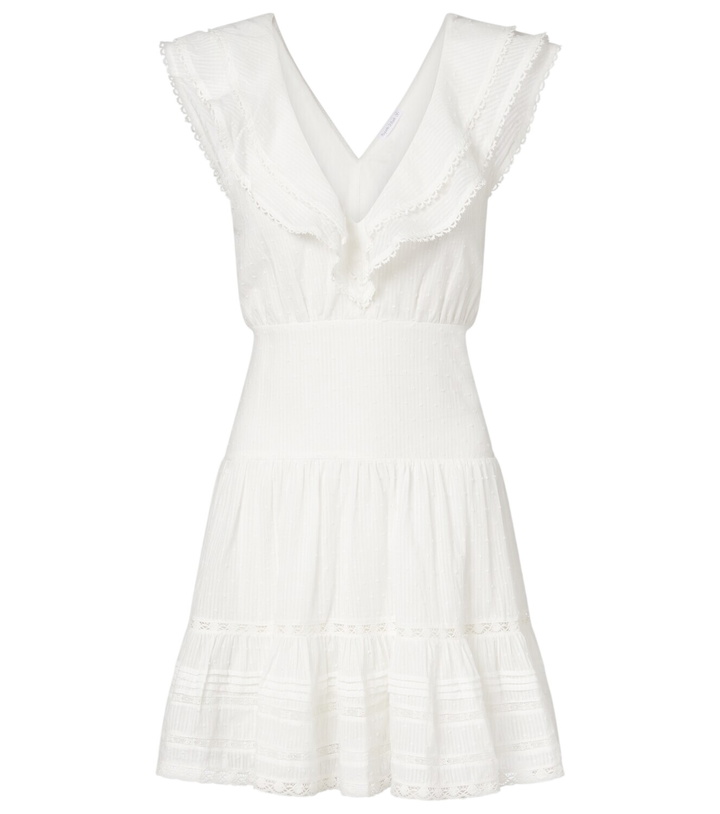 Photo: Poupette St Barth Della ruffled cotton minidress