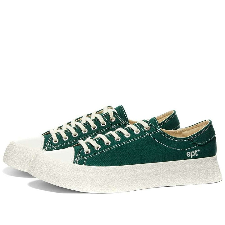 Photo: East Pacific Trade Men's Dive Canvas Sneakers in Forest Green