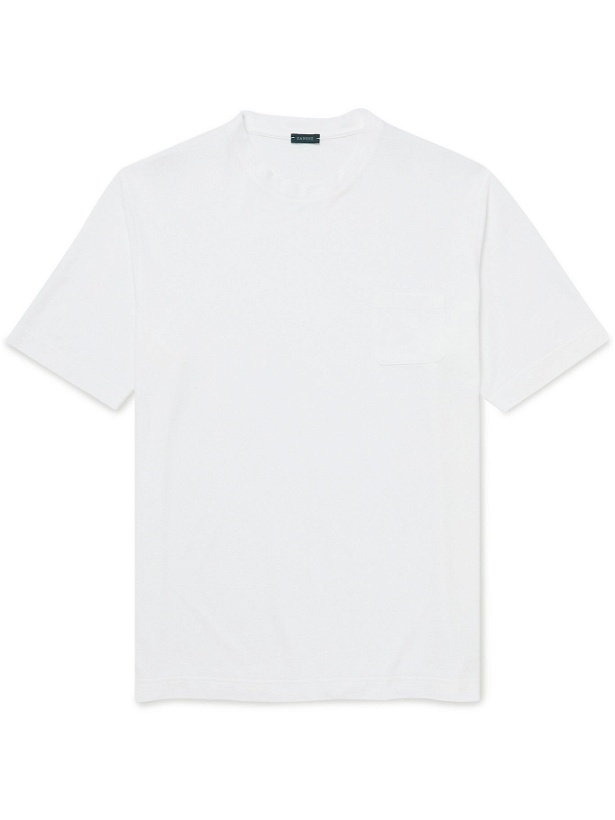 Photo: Incotex - Cotton-Jersey T-Shirt - White