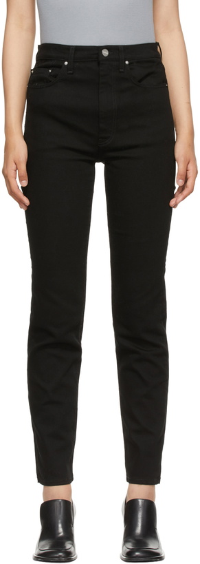 Photo: Totême Black Regular Fit Jeans