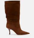 Malone Souliers Isley 70 suede ankle boots