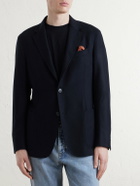 Zegna - Wool and Cashmere-Blend Twill Blazer - Black