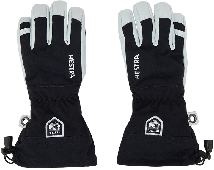 Photo: Hestra Black & Off-White Heli Gloves