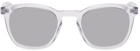 Saint Laurent Transparent SL 28 Square Sunglasses