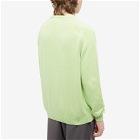 Pop Trading Company Men's Arch Knit Crew in Jade Lime