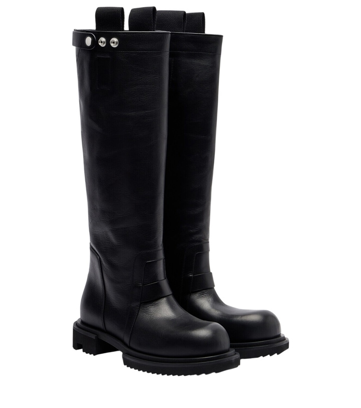 Photo: Rick Owens Gabe leather knee-high boots