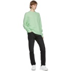 Acne Studios Green Wool and Cashmere Sweater