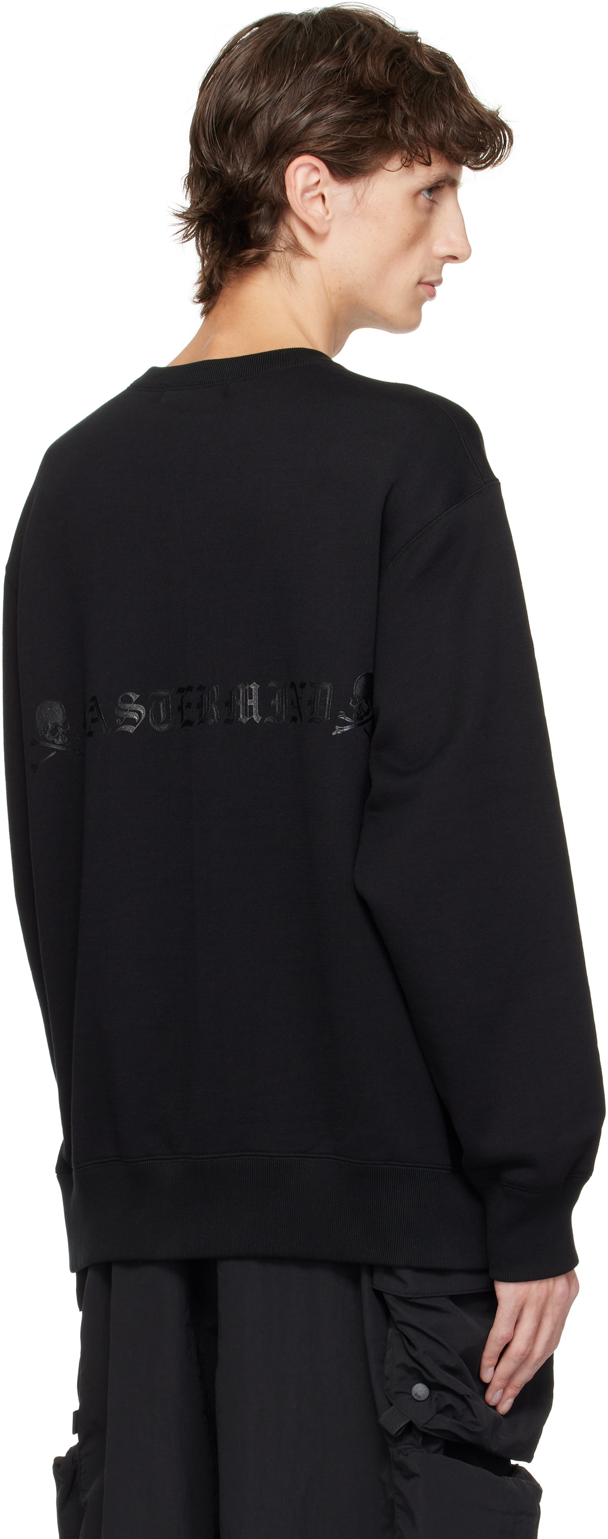 mastermind JAPAN Black Loopwheel Sweatshirt