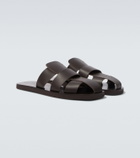 Ancient Greek Sandals Andreas leather fisherman sandals