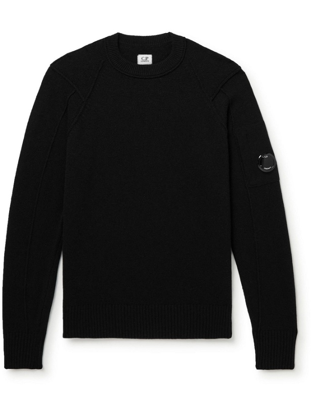 Photo: C.P. Company - Wool-Blend Sweater - Black