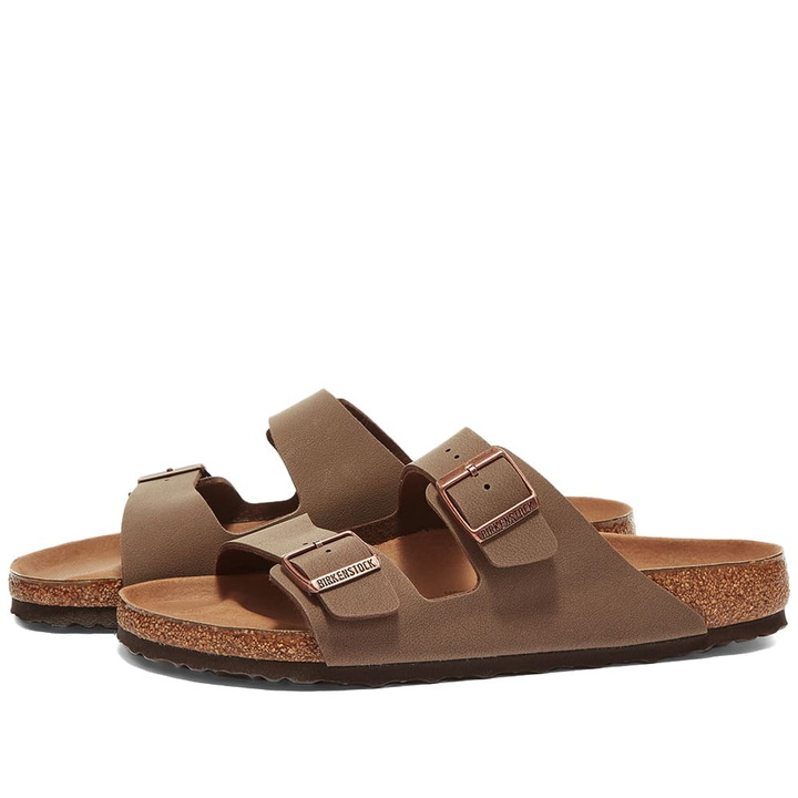 Photo: Birkenstock Men's Arizona Vegan in Mocha Earthy Vegan