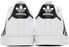 adidas Originals White & Black Superstar Sneakers