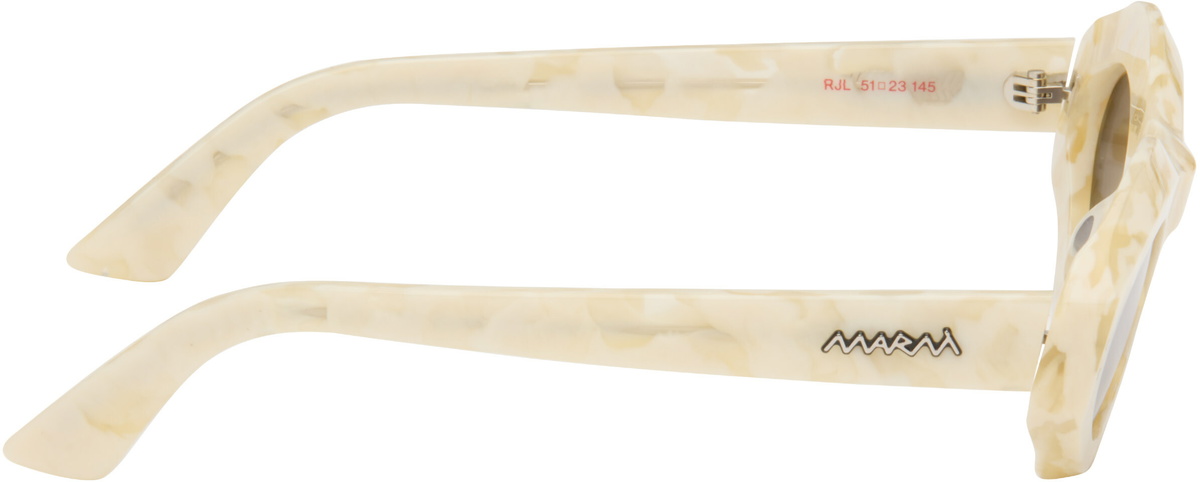 Marni Off-White Zytherin Sunglasses