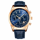 Stuhrling Original Monaco Quartz Blue Dial Mens Watch M13655