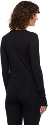 ÉTERNE Black Long Sleeve Baby T-Shirt