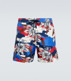 Moncler Floral swim shorts